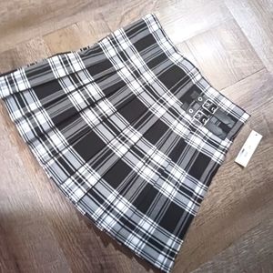 Pleated sexy skirt
